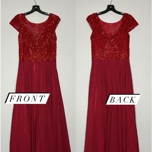Beautiful red dress great for any occasion